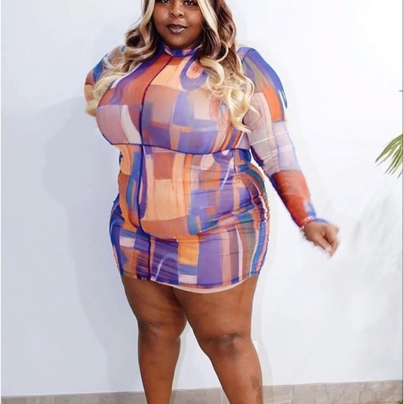 Hadley Mesh Mini Dress - Picture 5 of 6